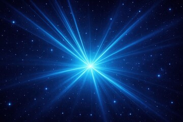 Wall Mural - A Spectacular Display of Light in the Void of Space