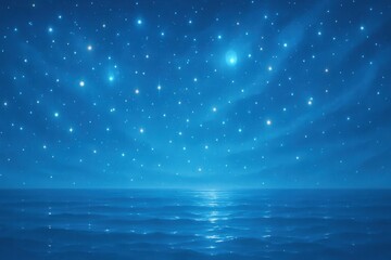 Wall Mural - A Digital Artistic Rendering of Serenity