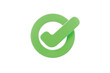© Theeraphat - 3d green check mark icon. checklist approved symbol. Minimal cartoon confirmation or success sign for web ui ux interface and business isolated on white background. 3d render