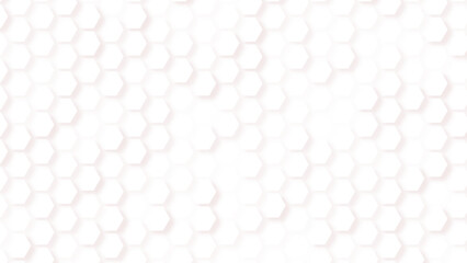 Poster - Hexagon seamless pattern with an abstract honeycomb design. Modern geometric background for wallpapers, textiles, and digital projects. 