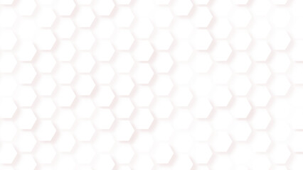 Poster - Hexagon seamless pattern with an abstract honeycomb design. Modern geometric background for wallpapers, textiles, and digital projects. 