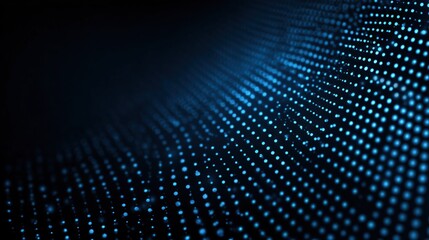 Blue Dot Matrix Pattern for Digital and Tech - Related Designs