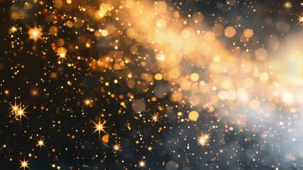 Wall Mural - a close-up shot of a star-filled sky at night, with stars shining bright and clouds passing by