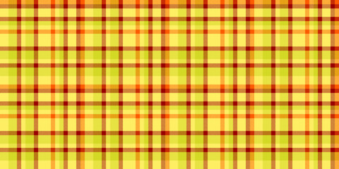 Poster - Vibrant yellow, orange, and brown plaid pattern.  Perfect for website backgrounds, textile designs, or autumnal themed projects.