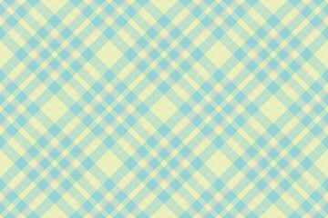 Poster - Soft pastel blue and yellow plaid pattern.  Ideal for backgrounds, textiles, or website design.