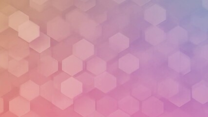 Wall Mural - Abstract Pink Hexagon Background