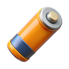Wall Mural - 3d aa battery isolated on transparent background