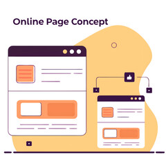 flat user interface design