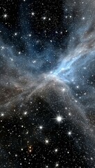 Wall Mural - Captivating View of the Cosmos A Stunning Abstract Representation of Interstellar Beauty and Depth