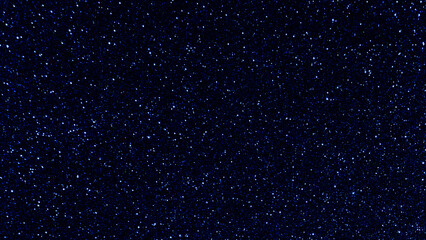 Wall Mural - Starry night sky. Dark blue galaxy space background. Glowing stars in space. New Year, Christmas and Celebration background concept.