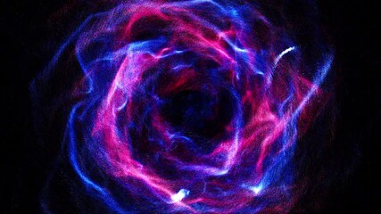 Wall Mural - Explosion Burst shockwave space smoke galaxy background