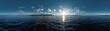 © Ayou.Y - Sunset over ocean 360 degree hdr panoramas