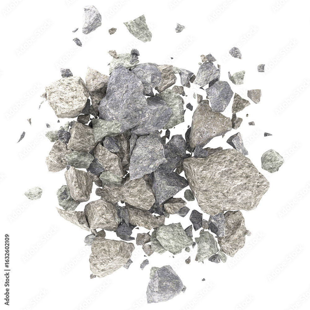 Stock Rocks rocks and stones isolated Stock Photo | Adobe Stock
