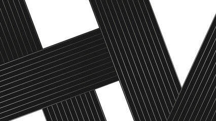 Poster - Abstract linear background with overlapping diagonal and horizontal lines. Thin lines with gradient effect creating modern and stylish design.
