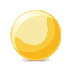 Wall Mural - Flat vector Light sphere