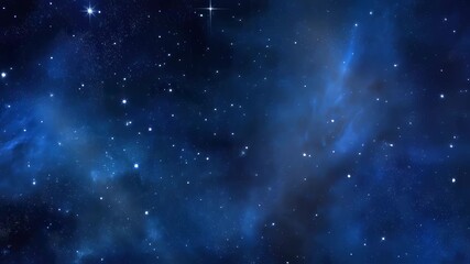 Wall Mural - vast deep space view with countless shining stars in the night sky, bright constellation star field,
