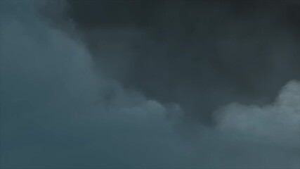 Wall Mural - Soft Clouds Floating Across Transparent Alpha. Gentle white clouds drifting seamlessly with alpha background for dreamy VFX and animation scenes.