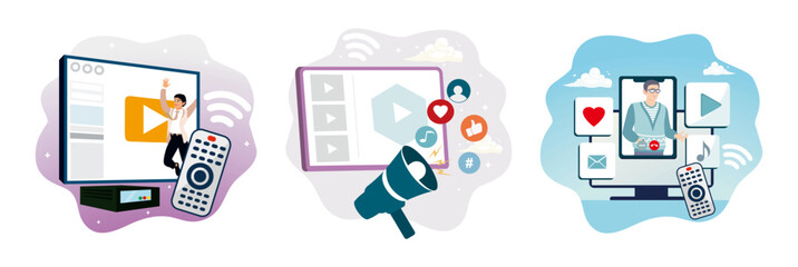 smart tv technology, smart tv content, smart tv applications.