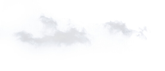 Wall Mural - white cloud fluffy, fog or misty or smoke for overlay and design effect. isolated on transparent bac