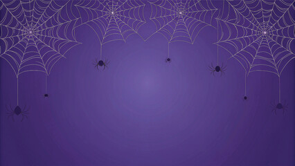 A dew-kissed spiderweb creates a delicate, wet net of silk