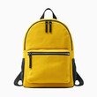 © Nhn - Stylish Mustard Yellow Backpack with Black