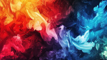 Wall Mural - Plain background, neat colors.
