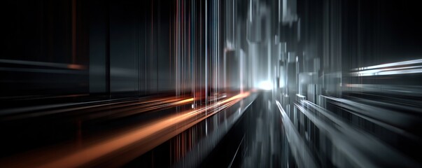 Wall Mural - modern digital abstract 3d background. can be used in the description of network abilities, technolo