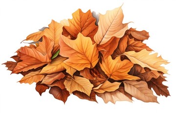 Wall Mural - leaves autumn plant leaf.