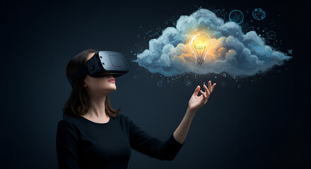Virtual Reality and Cloud-Based Innovation: A Woman's Vision of Technological Advancement