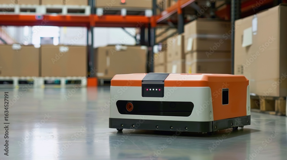 Ilustrace Advanced Logistics Robots: Automated Systems for Warehouse ...