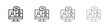 © ramsey - Online meeting icon Eps10. icons graphic design
