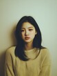 © 고반 - 슬픈 얼굴의 여자모델