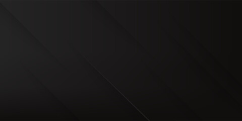Wall Mural - abstract black background with gradient color and artistic dynamic line decoration minimalis