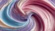 © Iurii - Overhead view of a contemporary mixing bowl with collagen-infused mask in vibrant colors