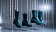 © Bismillah - Boots Hanging From Chains Fashion Still Life