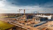 © Darlene - aerial view of construction site
