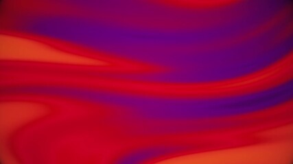 Wall Mural - Abstract Deep Red and Purple Fractal Background Loop