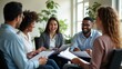 © Chrishen - Diverse Business Professionals Engaging in Meeting