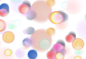 Wall Mural - abstract camera lens flare effect cutout on transparent background