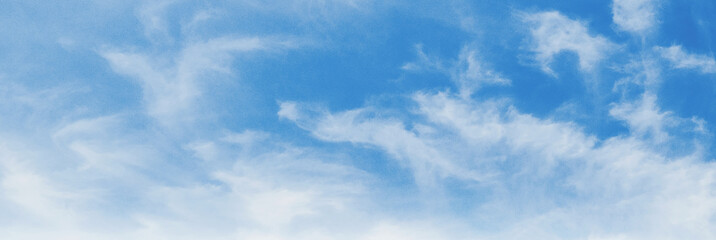 Wall Mural - blue sky with white clouds