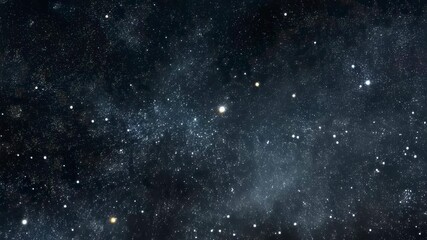 Wall Mural - Vast star field in deep outer space with countless twinkling stars and cosmic dust clouds, breathtaking astronomy background depicting the distant universe many light years away from earth