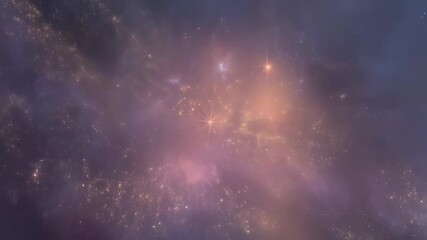Wall Mural - Vast star field in deep outer space with countless twinkling stars and cosmic dust clouds, breathtaking astronomy background depicting the distant universe many light years away from earth
