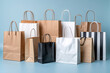 © joy - Assorted paper shopping bags with handles paper bags retail