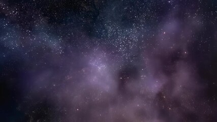 Wall Mural - Vast star field in deep outer space with countless twinkling stars and cosmic dust clouds, breathtaking astronomy background depicting the distant universe many light years away from earth