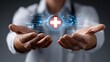 © Cre-AI-Tor  - Doctor Holding Digital Medical Cross Hologram