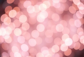 Wall Mural - Shimmering, pastel-toned bokeh orbs create an ethereal, soft glow,  filter,  yellow