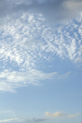 Wall Mural - it's a cloudy evening sky.