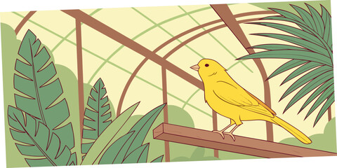 parrot on a branch