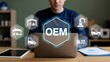 © mdshafiq - OEM (Original Equipment Manufacturer) and Supply Chain, emphasizing manufacturing partnerships and business logistics