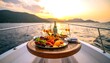 © Romi - Romantic Sunset Yacht Cruise with Fruit Platter and Wine